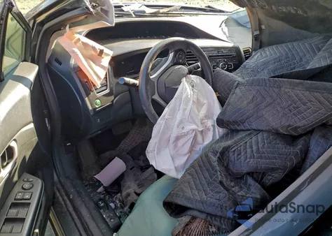 2013 Honda Civic Lx из США, поврежденный, VIN 2HGFB2F50DH581652